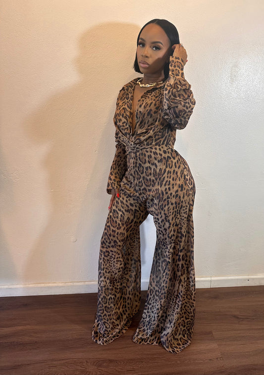 Leopard Luxe Jumpsuit