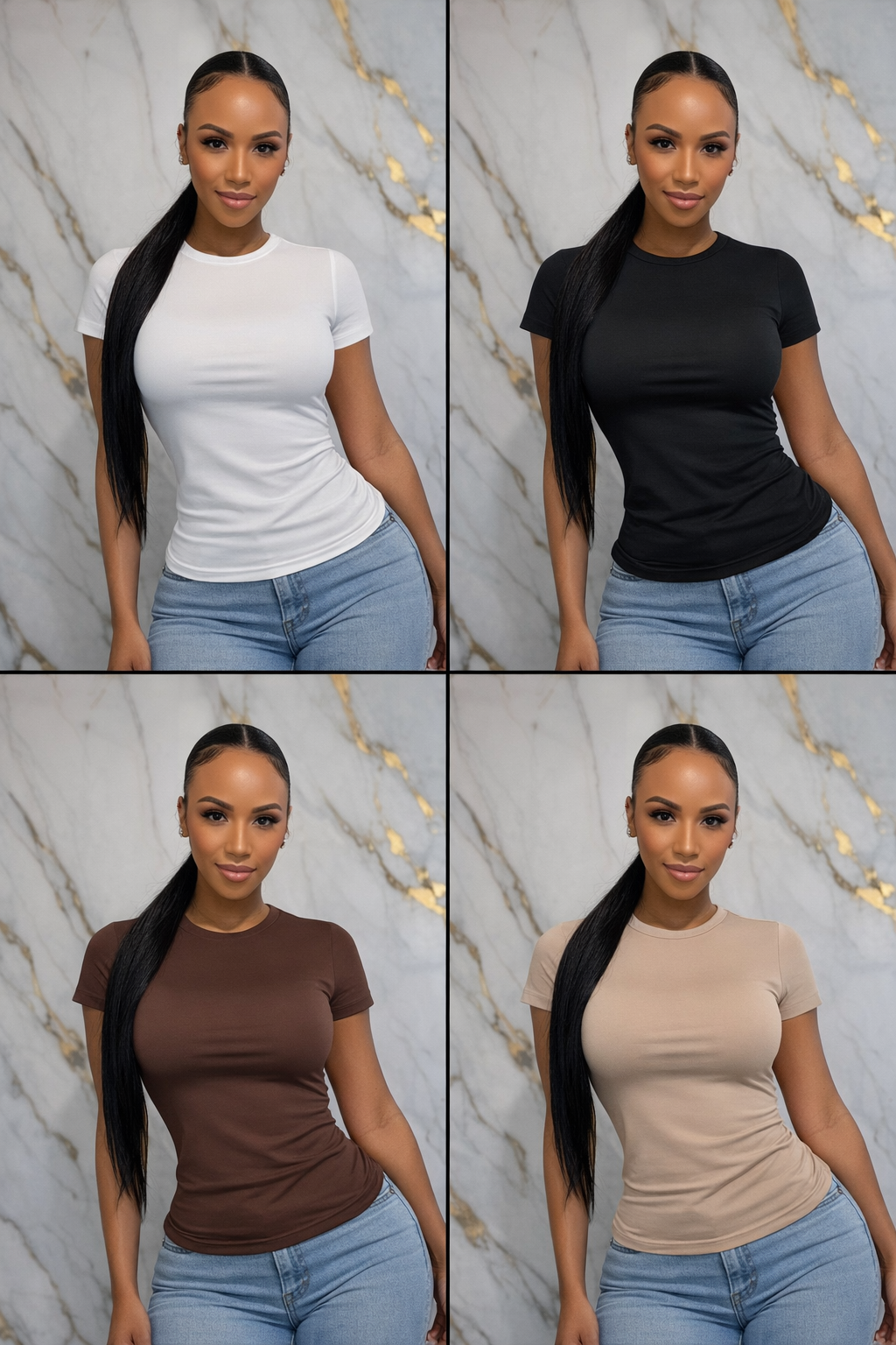 Savvy basic tees